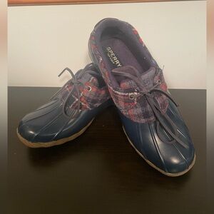 Sperry one eye duck boots short